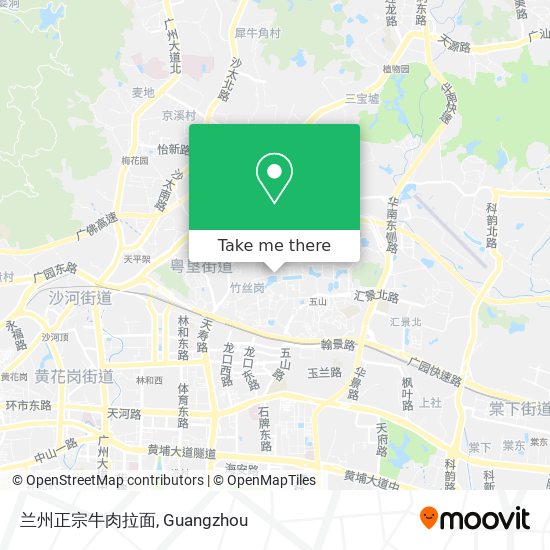 兰州正宗牛肉拉面 map