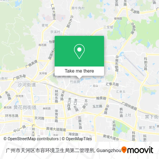 广州市天河区市容环境卫生局第二管理所 map