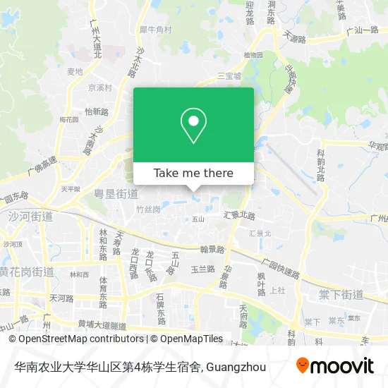 华南农业大学华山区第4栋学生宿舍 map