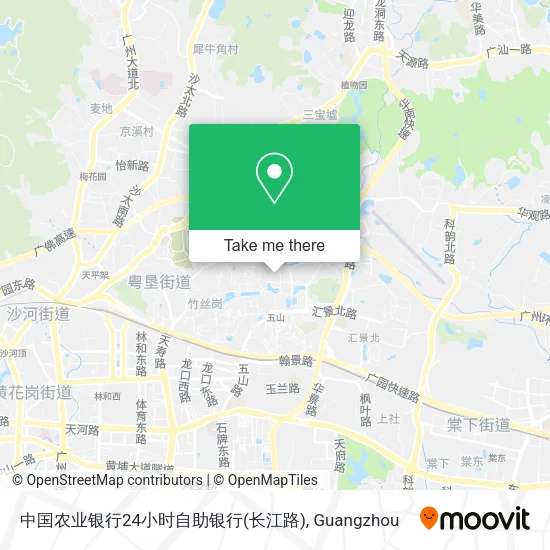 中国农业银行24小时自助银行(长江路) map