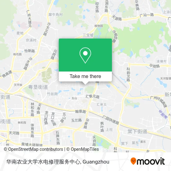 华南农业大学水电修理服务中心 map