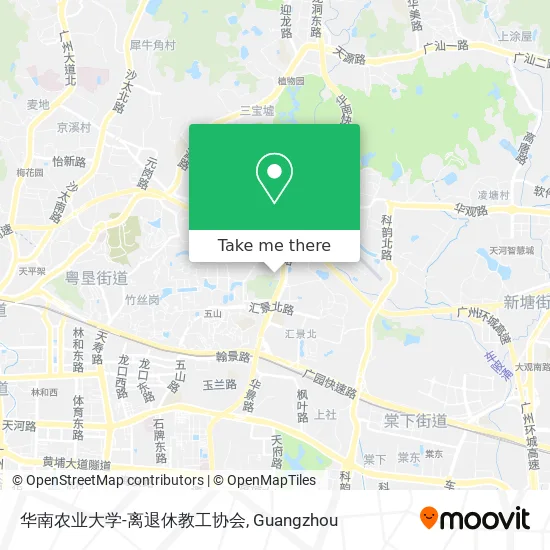 华南农业大学-离退休教工协会 map