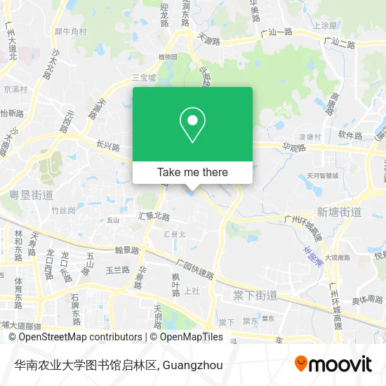 华南农业大学图书馆启林区 map