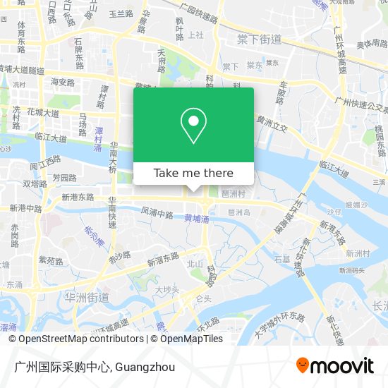 广州国际采购中心 map