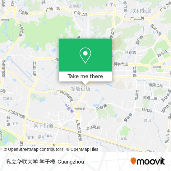 私立华联大学-学子楼 map