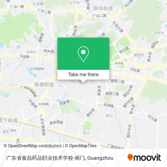 广东省食品药品职业技术学校-南门 map