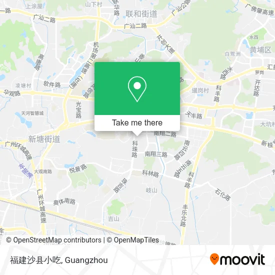 福建沙县小吃 map
