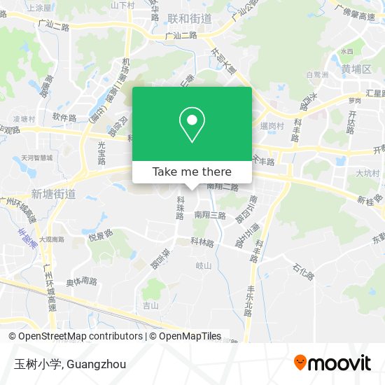 玉树小学 map