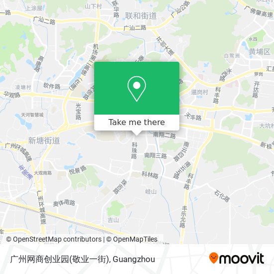 广州网商创业园(敬业一街) map