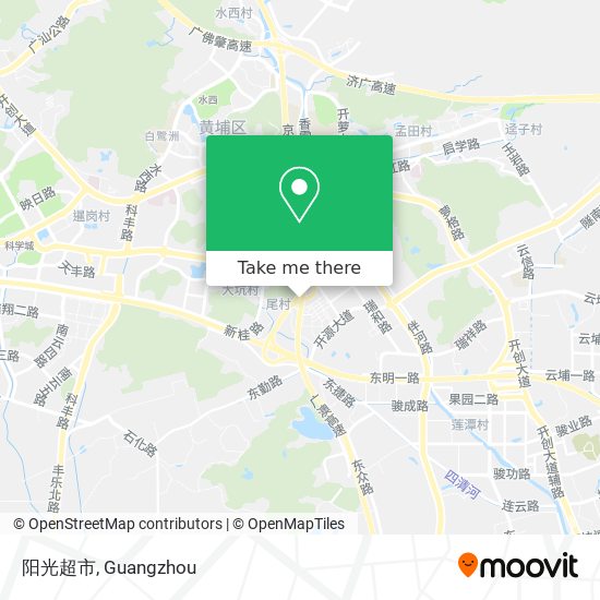 阳光超市 map