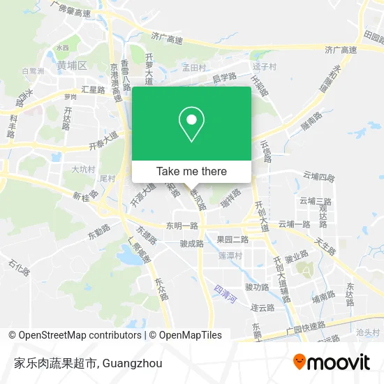 家乐肉蔬果超市 map