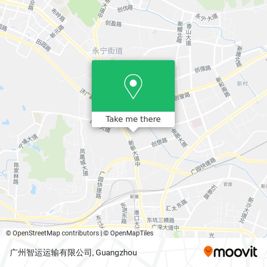 广州智运运输有限公司 map
