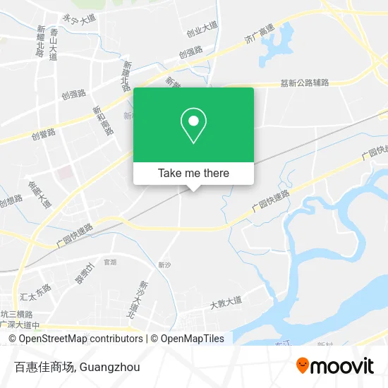 百惠佳商场 map