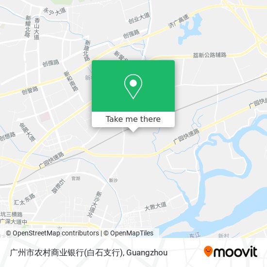 广州市农村商业银行(白石支行) map