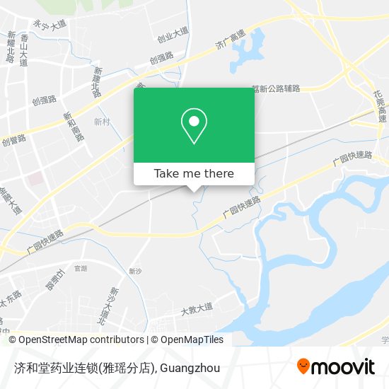 济和堂药业连锁(雅瑶分店) map