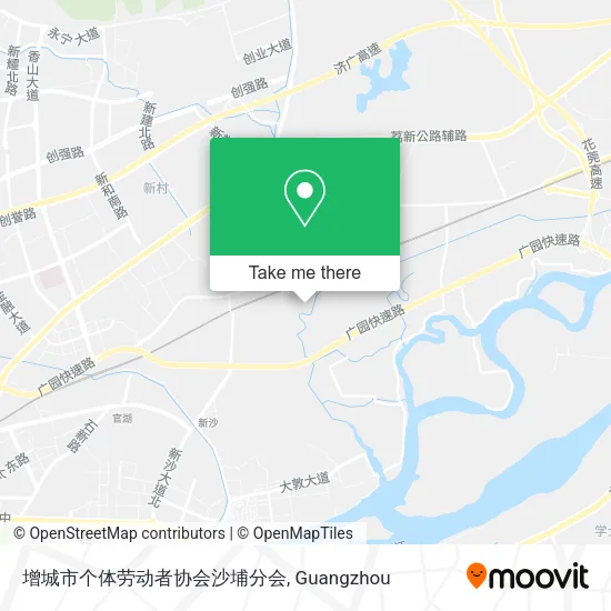 增城市个体劳动者协会沙埔分会 map