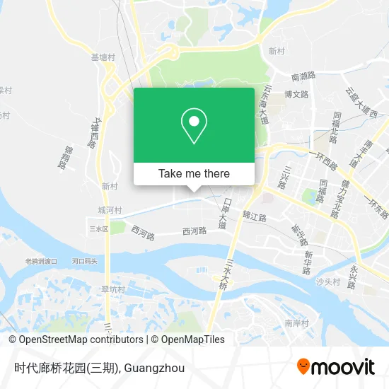 时代廊桥花园(三期) map