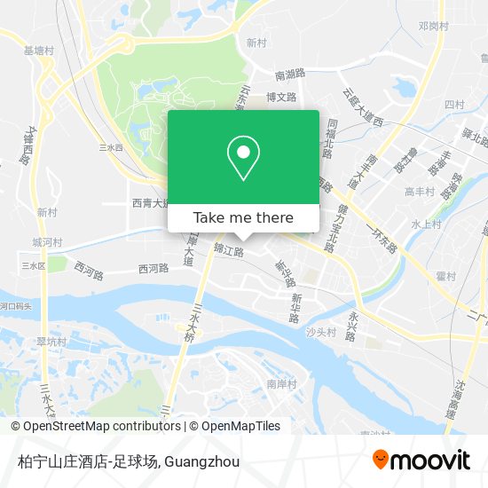 柏宁山庄酒店-足球场 map