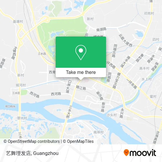 艺舞理发店 map