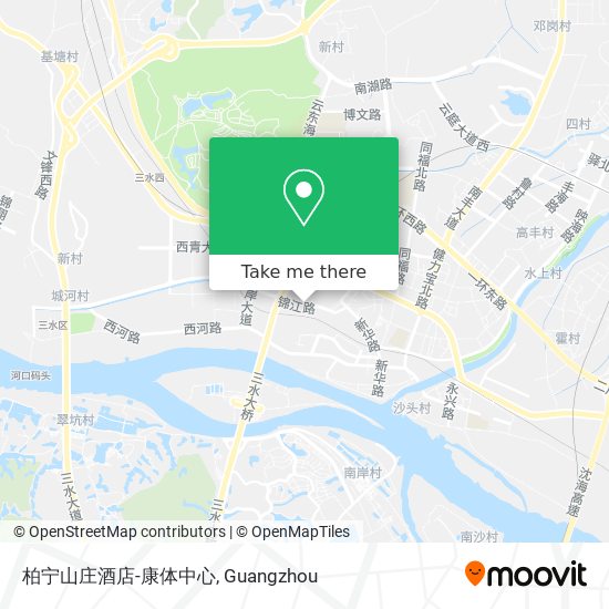 柏宁山庄酒店-康体中心 map