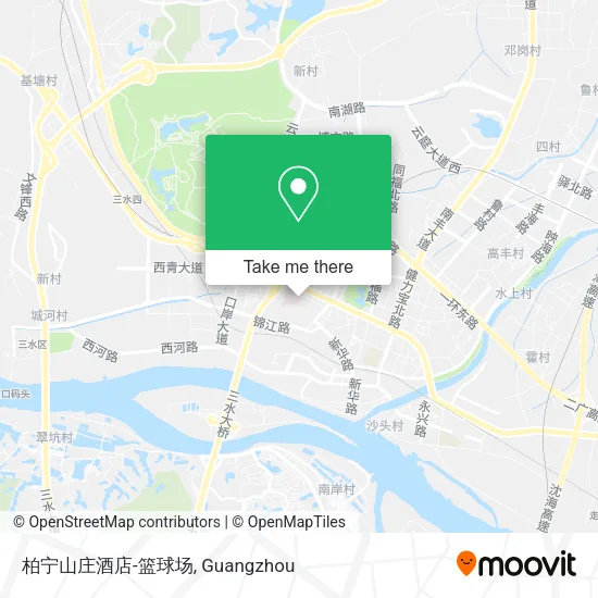 柏宁山庄酒店-篮球场 map