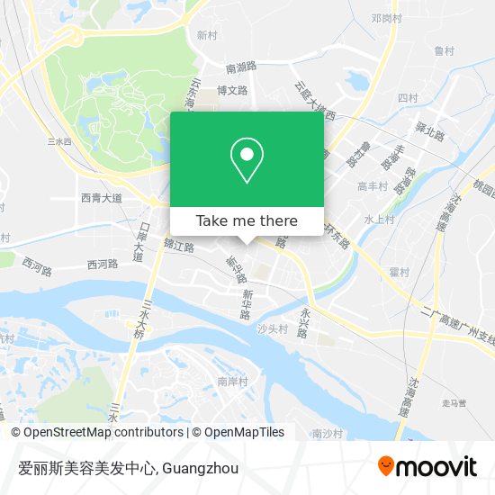 爱丽斯美容美发中心 map