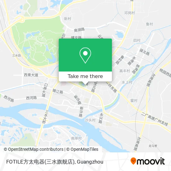 FOTILE方太电器(三水旗舰店) map