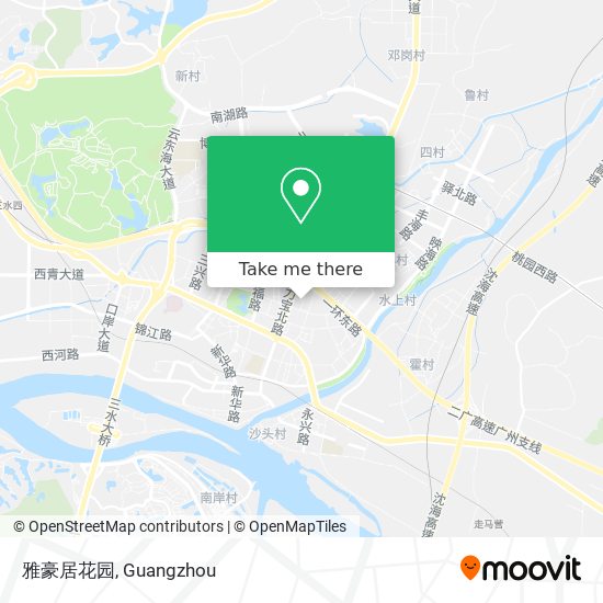 雅豪居花园 map