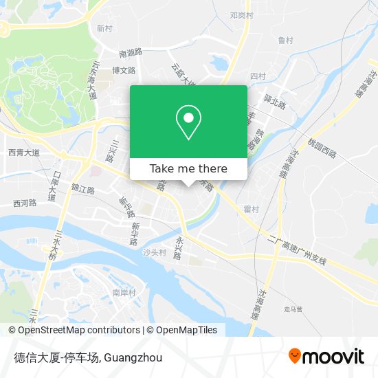 德信大厦-停车场 map
