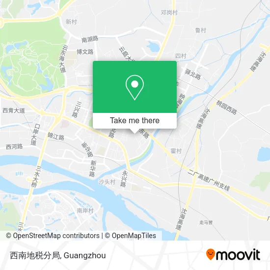 西南地税分局 map