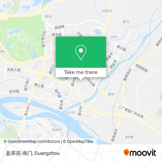 盈翠苑-南门 map