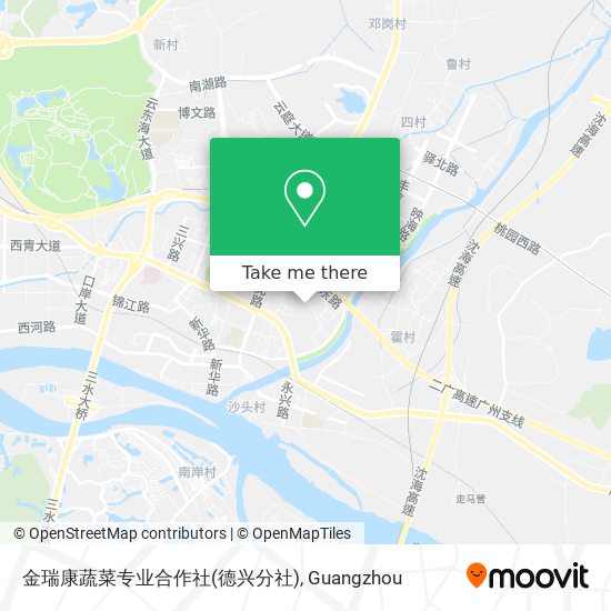 金瑞康蔬菜专业合作社(德兴分社) map