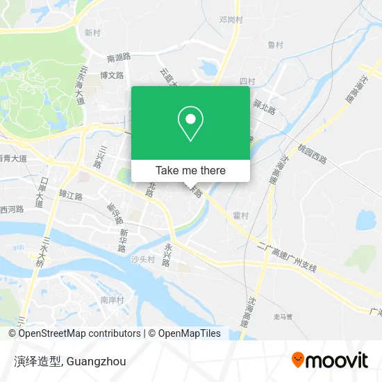演绎造型 map
