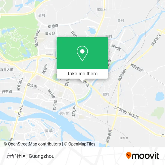康华社区 map
