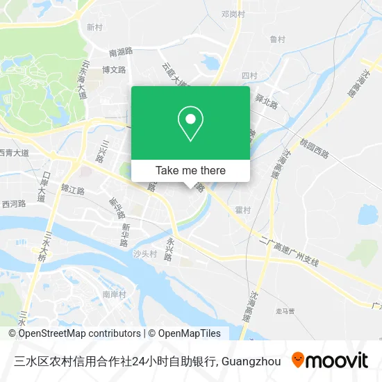 三水区农村信用合作社24小时自助银行 map
