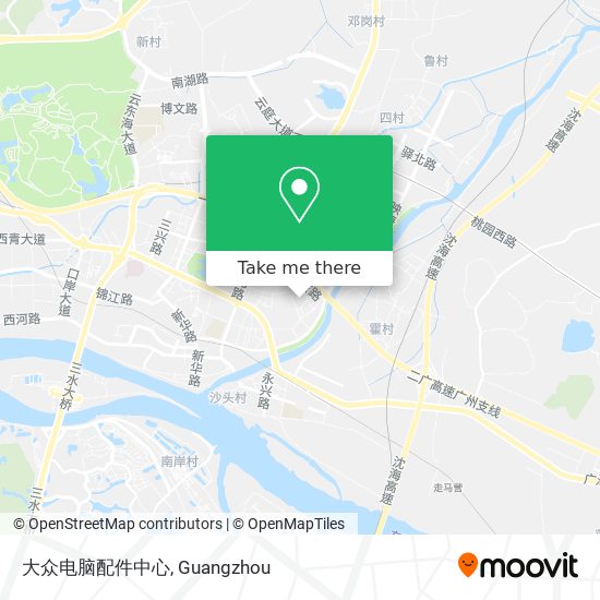 大众电脑配件中心 map