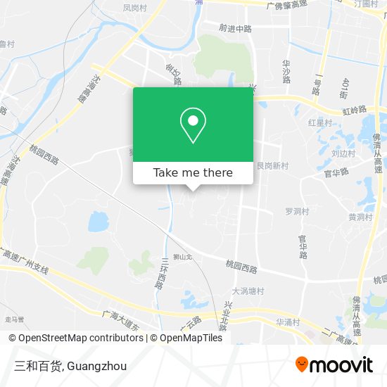 三和百货 map
