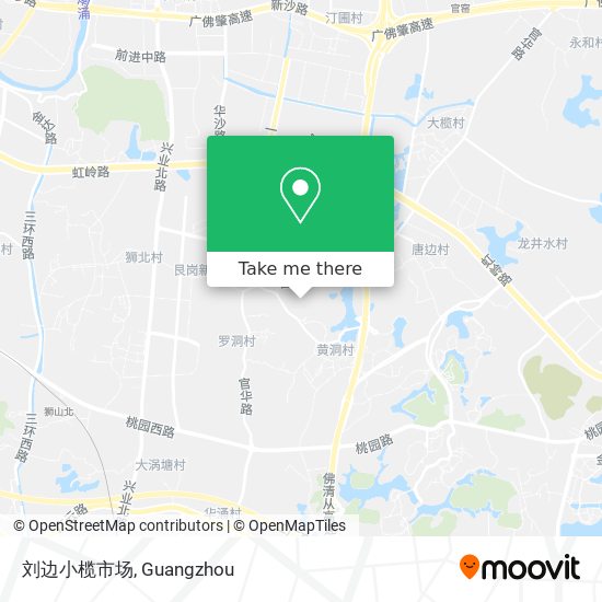 刘边小榄市场 map