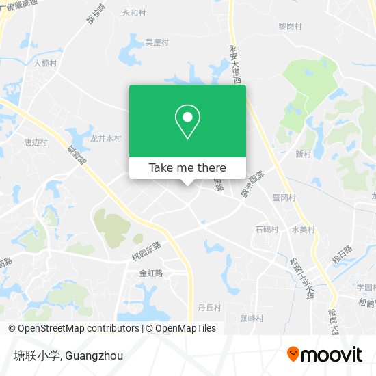 塘联小学 map