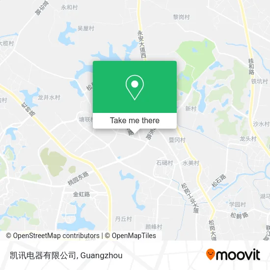 凯讯电器有限公司 map