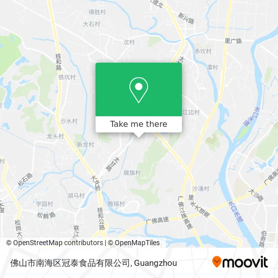 佛山市南海区冠泰食品有限公司 map