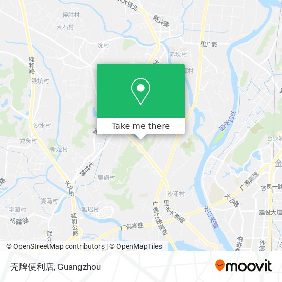 壳牌便利店 map