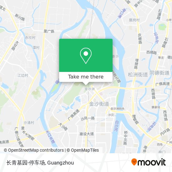 长青墓园-停车场 map