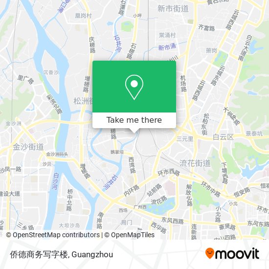 侨德商务写字楼 map