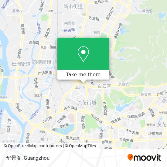 华景阁 map