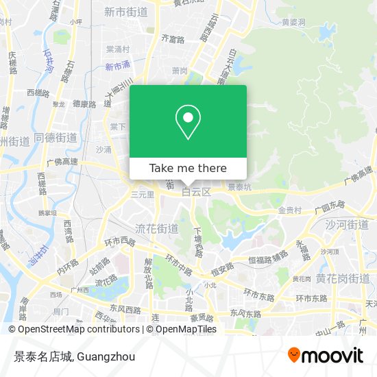 景泰名店城 map