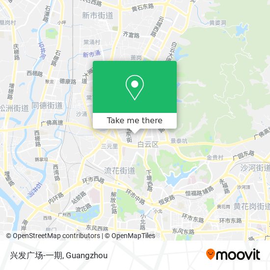 兴发广场-一期 map