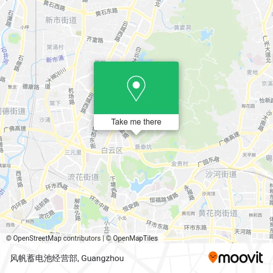 风帆蓄电池经营部 map