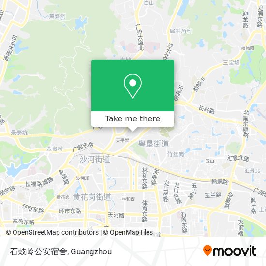 石鼓岭公安宿舍 map