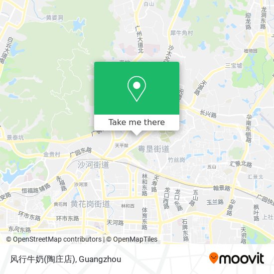风行牛奶(陶庄店) map
